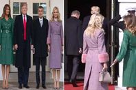 موقف محرج لميلانيا