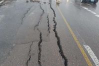 هبوط أرضي بالمحور