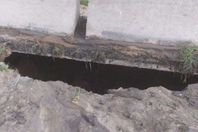 هبوط أرضي يضرب الدائري الإقليمي