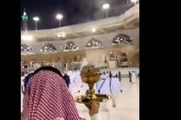 اللحظات الأولى لفتح صحن مطاف الحرم المكي للمصلين