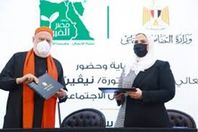 وزيرة التضامن و الدكتور علي جمعة