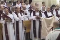 صورة أرشيفية اثناء قداس أحد السعف