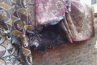 المنزل المحترق