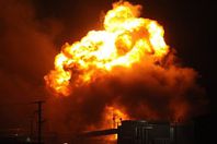 انفجار قنبلة