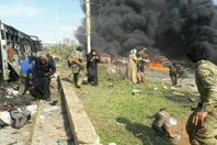 مقتل 65 في انفجار استهدف مهجري حلب بسوريا