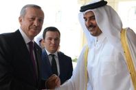 اردوغان وأمير قطر