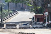 كوبري طرة بعد اغلاقه