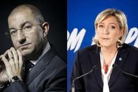 مارين لوبان وحسام بطرس