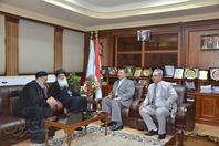 محافظ كفر الشيخ مع أسقف طنطا