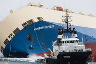 غرق سفينة عسكرية روسية قبالة اسطنبول