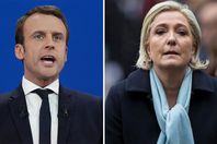 ماكرون ولوبان