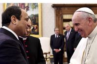 السيسى وبابا الفاتيكان