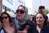 اعتصمت مجموعة من النساء المغربيات أمام محكمة في مدينة فاس