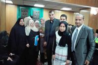 السيدة مع المحافظ