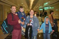 جانب من أول فوج سياحي روسي