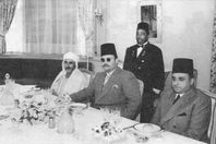 كريم ثابت مع الملك فاروق