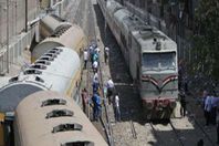 خروج قطار عن القضبان