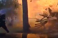 لحظة انفجار ضخم بولاية تكساس الأميركية