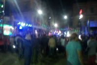 احتفال المنيا بفوز السيسى