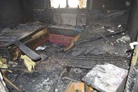 جزء من الحريق