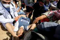 استشهاد صحفي فلسطيني (أرشيفية)