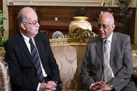 علي عبدالعال، رئيس مجلس النواب وشريف إسماعيل، رئيس الوزراء