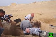 اكتشاف في مقبرة ابو البنات