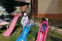 زيارة أطفال لأمهاتهم داخل محبسهن