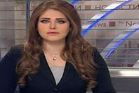 مذيعة التليفزيون الرسمي