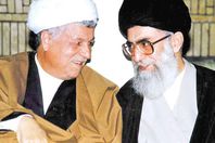 رفسنجاني وخامنئي
