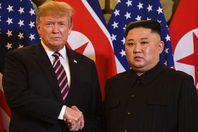 ترامب وزعيم كوريا الشمالية