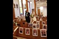 ماذا فعلت العروس داخل كنيسة في حفل الزفاف