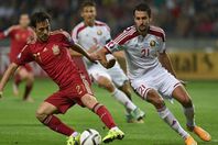 دافيد سيلفا يخوض مباراته الـ100 مع إسبانيا