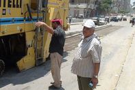 بدء صيانة كوبرى "أبو حمص" العلوى فى البحيرة