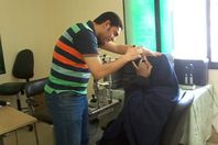 بالصور.. الكشف على عيون 550 حالة بالفيوم