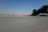 تجربة طوارىء لكارثة جوية بمطار شرم الشيخ