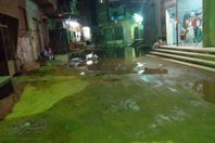 مياه الصرف بشوارع القليوبية