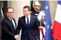 مراسم تصنيب ماكرون  
