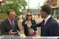 مراسل بي بي سي بن براون