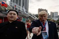 ترامب وزعيم كوريا الشمالية