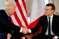 ماكرون وترامب