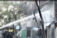 صورة حريق في فيصل