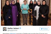 لقاء "ميركل" مع نساء سعوديات