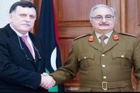 فايز السراج وخليفة حفتر