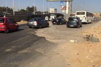 الهبوط الارضى بكوبرى الجيش