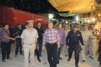 جولة مدير امن المنيا 
