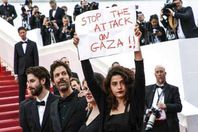 الفنانة بمهرجان كان