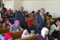 ابو المجد يتفقد اامتحانات