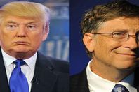 بيل جيتس وترامب