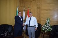 القاضي وعميد نوعية بنها